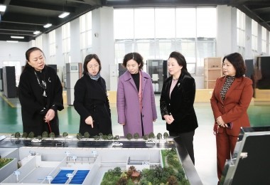 湖南省婦聯(lián)黨組書記、主席楊蘭英一行到華時捷科技調(diào)研